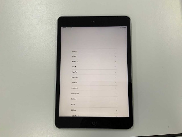 Apple - ipad mini wifi 16gb space gray me276nf/a - afbeelding 1 van  3
