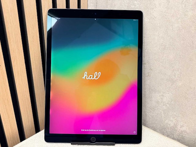 Apple - ipad pro - 2th gen - 256 gb wi-fi + cellular space gray - afbeelding 1 van  3