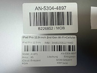 Apple - ipad pro - 2th gen - 256 gb wi-fi + cellular space gray - afbeelding 3 van  3
