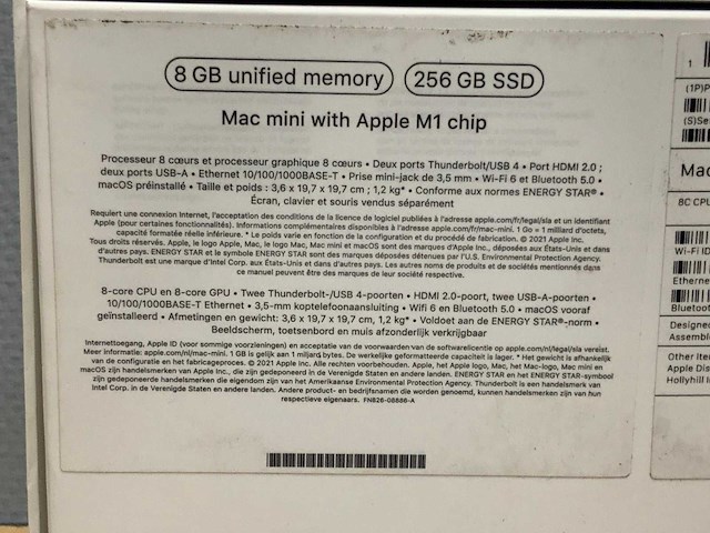 Apple - mac mini a2348 (4x) - afbeelding 12 van  13