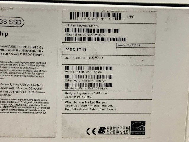Apple - mac mini a2348 (4x) - afbeelding 13 van  13
