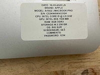 Apple - macbook pro a1502 - laptop (6x) - afbeelding 2 van  16