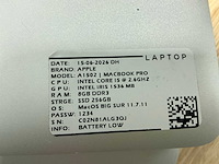 Apple - macbook pro a1502 - laptop (6x) - afbeelding 4 van  16