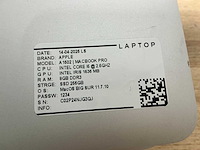 Apple - macbook pro a1502 - laptop (6x) - afbeelding 7 van  16