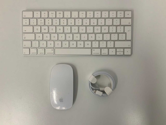 Apple - magic qwerty keyboard & magic mouse - afbeelding 1 van  2