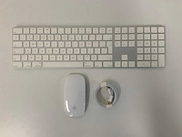Apple - magic qwerty keyboard with numeric keypad & magic mouse - afbeelding 1 van  2