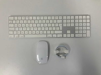 Apple - magic qwerty keyboard with numeric keypad & magic mouse - afbeelding 1 van  2