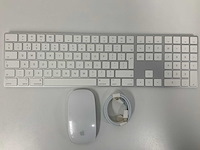 Apple - magic qwerty keyboard with numeric keypad & magic mouse - afbeelding 1 van  2