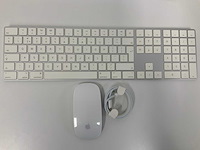 Apple - magic qwerty keyboard with numeric keypad & magic mouse - afbeelding 1 van  2