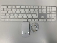 Apple - magic qwerty keyboard with numeric keypad & magic mouse - afbeelding 1 van  2