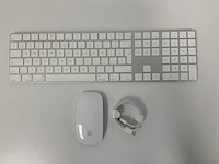 Apple - magic qwerty keyboard with numeric keypad & magic mouse - afbeelding 1 van  2