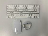 Apple - magic qwerty keyboard with touch id & magic mouse