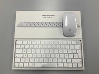 Apple - magic qwerty(spaans) keyboard with touch id & magic mouse - afbeelding 1 van  2