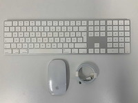 Apple - magic qwertz(duits) keyboard with numeric keypad & magic mouse - afbeelding 1 van  2