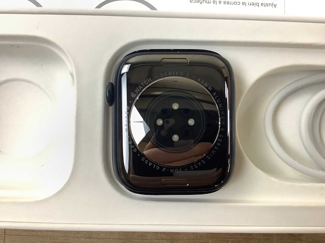 Apple - series 7 - smartwatch gps midnight aluminium - afbeelding 6 van  7