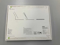 Apple 13-inch ipad pro magic qwertz keyboard white - afbeelding 2 van  2