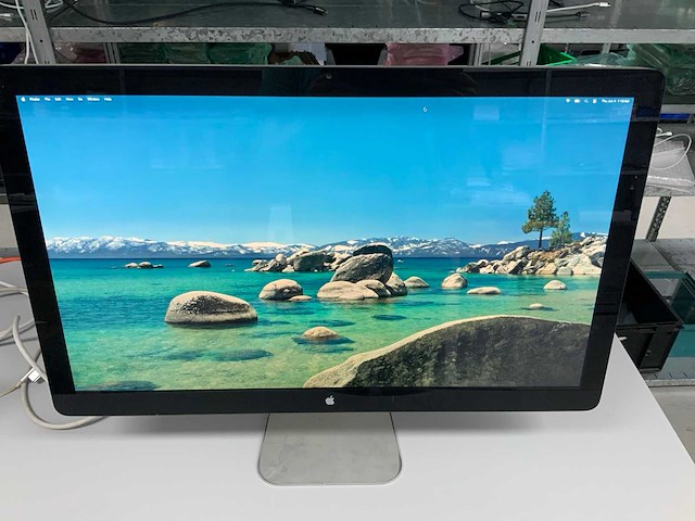 Apple 27-inch 2k thunderbolt display monitor - afbeelding 1 van  2