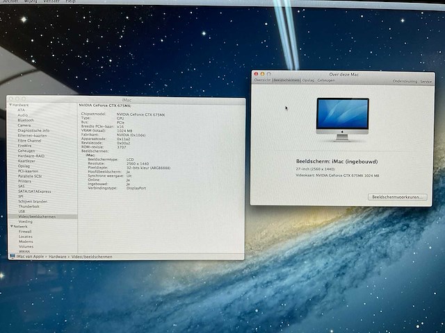 Apple 27 inch imac - afbeelding 8 van  10