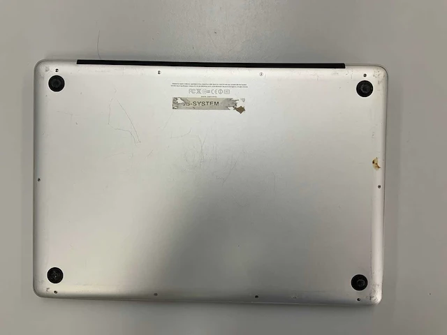 Apple a1286 15-inch macbook pro duo mb470ll/a laptop - afbeelding 3 van  3