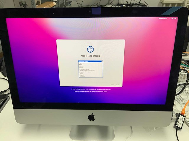 Apple a1418 21.5-inch imac mk452n/a desktop - afbeelding 1 van  3
