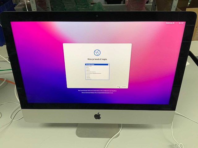 Apple a1418 21.5-inch imac mk452n/a desktop - afbeelding 1 van  3