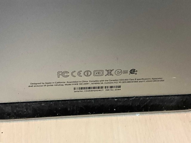 Apple a1418 imac desktop - afbeelding 5 van  5