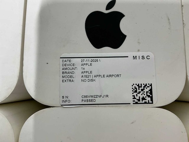Apple a1470 airport time capsule wifi, router & switch (12x) - afbeelding 2 van  14