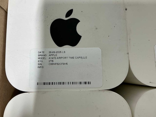 Apple a1470 airport time capsule wifi, router & switch (12x) - afbeelding 6 van  14