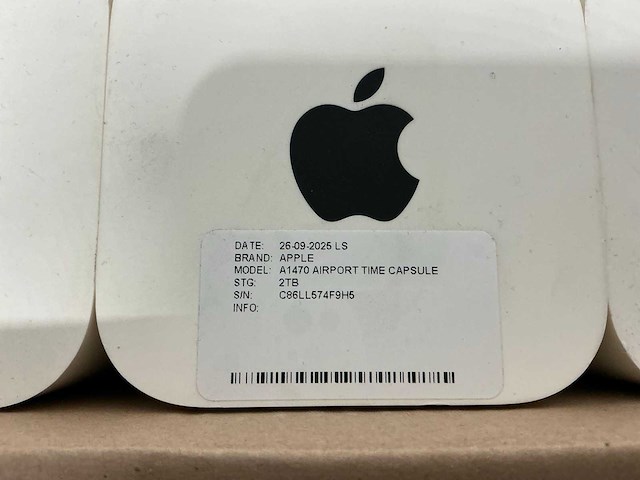 Apple a1470 airport time capsule wifi, router & switch (12x) - afbeelding 9 van  14