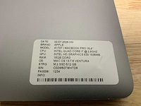 Apple a1707 macbook pro(i7) laptop - afbeelding 7 van  7