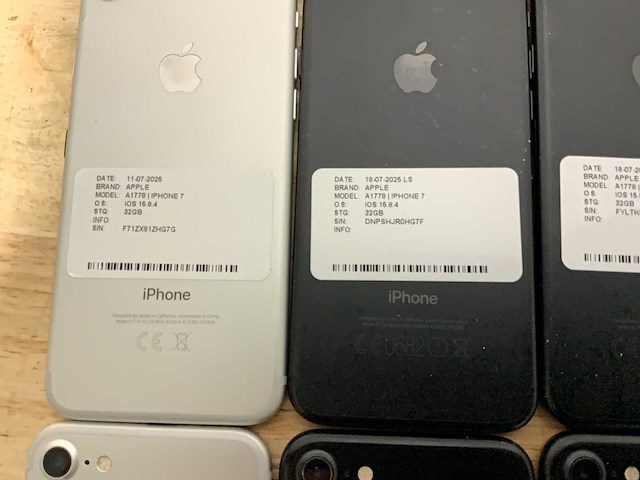 Apple a1778 iphone 7 apple (15x) - afbeelding 3 van  8