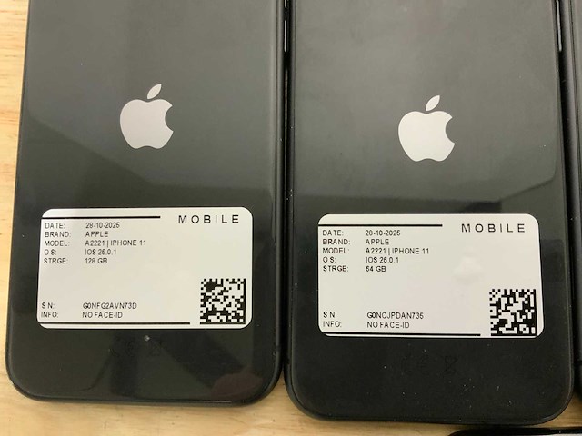 Apple a2221/a2215 iphone 11/11 pro mobiele telefoon (5x) - afbeelding 3 van  5