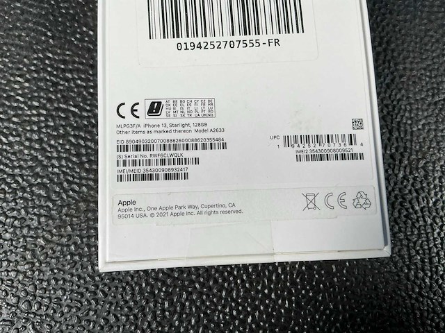 Apple a2633 iphone 13 128gb mobiele telefoon - afbeelding 3 van  4