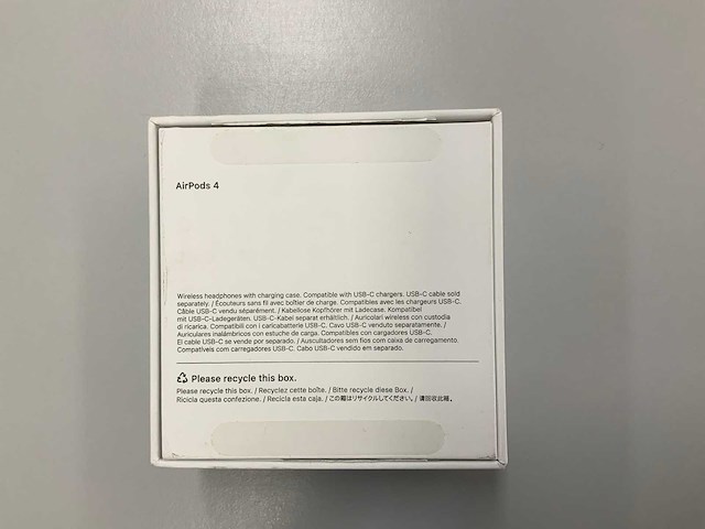 Apple a3050 airpods 4 with charging case - afbeelding 3 van  3
