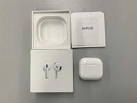 Apple a3050 airpods 4 with charging case - afbeelding 1 van  3