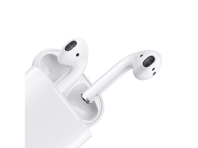 Apple airpods 2 met reguliere lightning oplaadcase wit - afbeelding 4 van  6