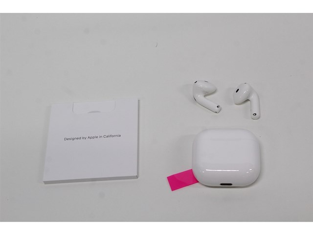 Apple airpods 4 wit - afbeelding 3 van  4