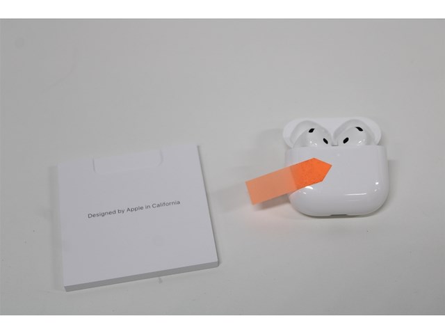 Apple airpods 4 wit - afbeelding 3 van  4