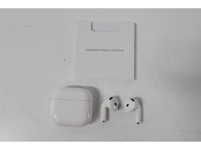 Apple airpods 4 wit - afbeelding 3 van  3
