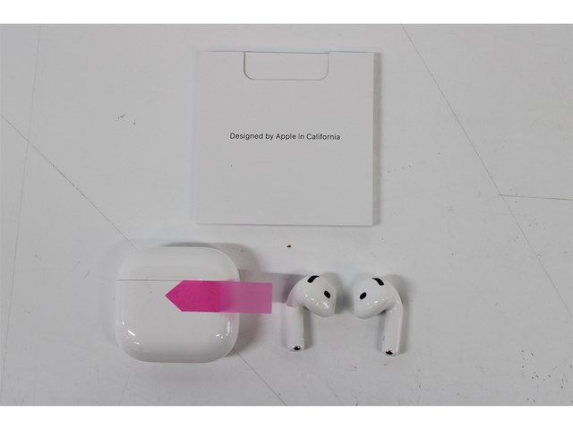 Apple airpods 4 wit - afbeelding 3 van  4