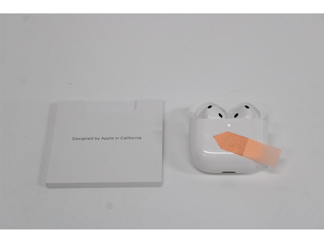 Apple airpods 4 wit - afbeelding 3 van  4