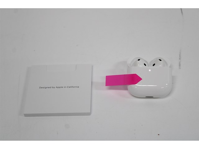 Apple airpods 4 wit - afbeelding 3 van  4