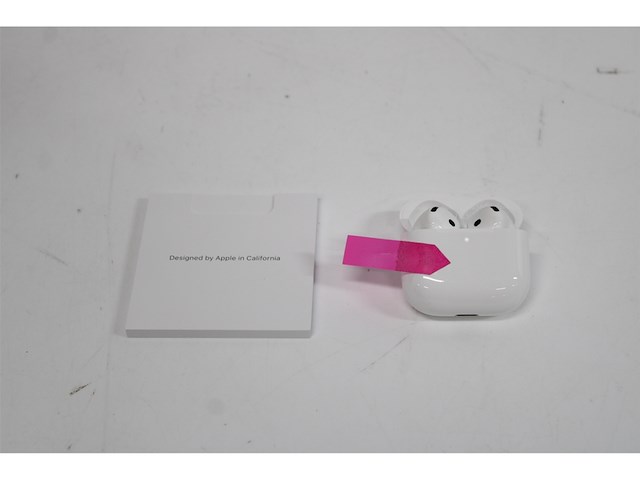 Apple airpods 4 wit - afbeelding 3 van  4