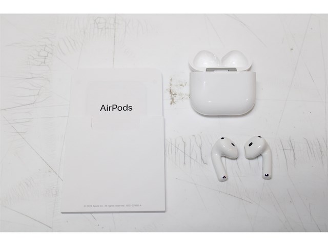 Apple airpods 4 wit - afbeelding 5 van  5