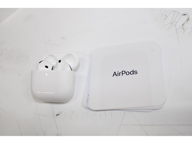 Apple airpods 4 wit - afbeelding 5 van  5