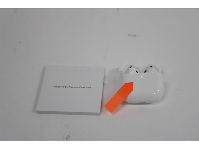 Apple airpods 4 wit - afbeelding 5 van  6