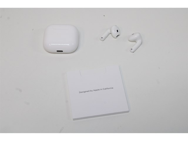 Apple airpods 4 wit - afbeelding 5 van  5