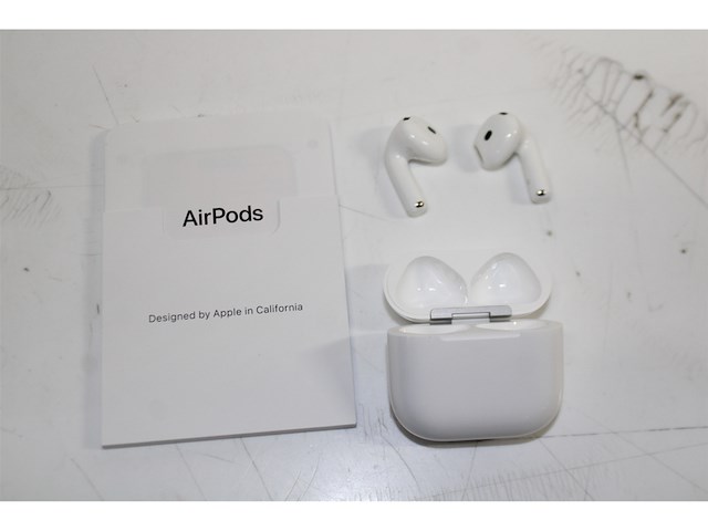 Apple airpods 4 wit - afbeelding 5 van  5
