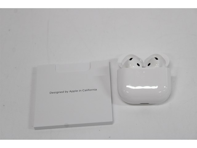 Apple airpods 4 wit - afbeelding 5 van  5