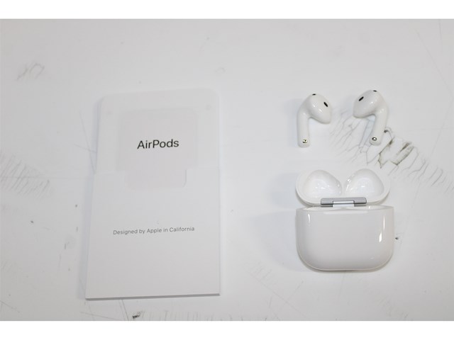 Apple airpods 4 wit - afbeelding 5 van  5